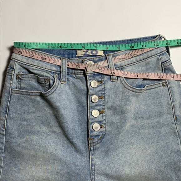 NWOT Free People High Rise Button Up Skinny Jeans - Picture 8 of 14